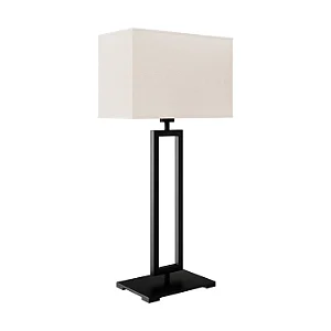 Abajur Foco Metallo Marino Base de Metal AB-216 em Metal 1xE27 para Mesa Lateral, Cabeceira e Escritório