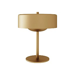 Abajur Foco Metallo Parigi P AB-218 em Metal 2xG9 para Mesa Lateral, Cabeceira e Decoração