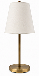 Abajur Foco Metallo Piccolo AB-229 em Metal 1xG9 para Mesa Lateral, Cabeceira e Decoração