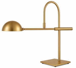Abajur Articulado Foco Metallo Solar Cúpula Bowl AB-228 em Metal 1xG9 para Mesa, Escritório e Leitura