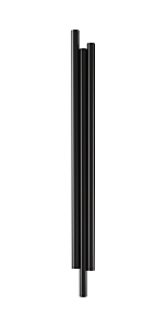 Arandela Foco Metallo Greco G AR-156 em Metal 6xG9 para Sala, Hall, Corredor e Pé-Direito Duplo