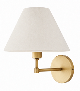 Arandela Mônaco AR-151 Foco Metallo 26cm x 30,6cm para 1 Lâmpada E27 | Luminária de Parede Decorativa