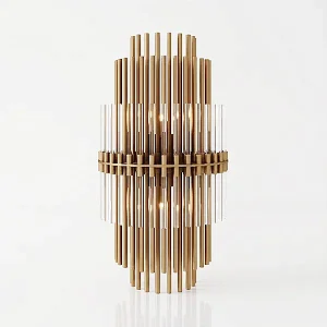 Arandela Ravello AR-169 Foco Metallo 56,8cm com 2 Lâmpadas G9 | Luminária de Parede Moderna