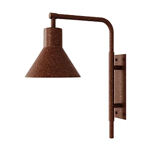 Arandela Tedesca P Articulada AR-126-P Foco Metallo 37cm para 1 Lâmpada E27 | Luminária de Parede Moderna