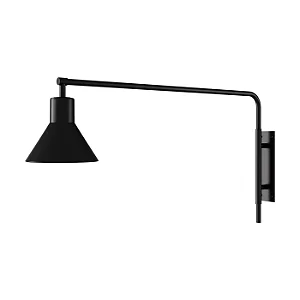 Arandela Tedesca G Articulada AR-126-G Foco Metallo 69,7cm para 1 Lâmpada E27 | Luminária de Parede Moderna