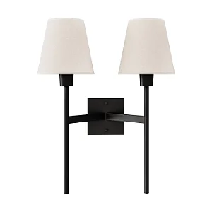 Arandela Tocheiro Dupla AR-125 Foco Metallo 50,4cm com 2 Lâmpadas E27 | Luminária de Parede Decorativa