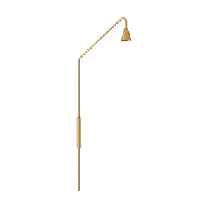 Coluna de Parede Cadore Articulada CO-316-LD Foco Metallo Ligação Direta 1 Lâmpada GU10 | Luminária de Parede Moderna