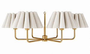 Lustre Delicato LU-453 Foco Metallo 6 Lâmpadas E27 | Lustre Decorativo Moderno
