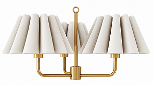 Lustre Delicato Mini LU-461 Foco Metallo 3 Lâmpadas E27 | Lustre Decorativo Moderno