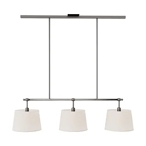 Pendente Siena 3 Lâmpadas E27 para Mesa de Jantar, Ilha Gourmet e Bancada Foco Metallo PE-514