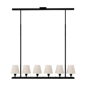 Pendente Tocheiro 6 Lâmpadas E27 para Mesa de Jantar, Living e Hall Foco Metallo PE-506