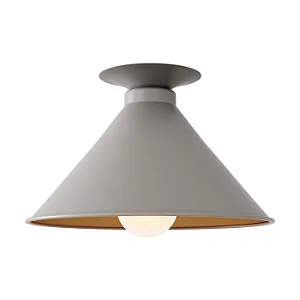 Plafon Foco 31cm 1 Lâmpada E27 para Sala, Quarto e Corredor Foco Metallo PL-801-31