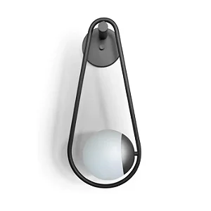 Arandela Itamonte Fallen 270 49cm em Alumínio e Vidro Fosco Branco 1x G9 LED para Sala, Quarto e Corredor