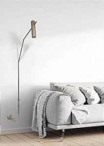 Arandela Itamonte Dutti II 292 Alumínio 1x GU10 para LED Dicróica MR11 Iluminação Decorativa
