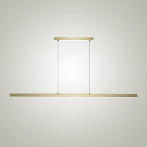 Pendente Itamonte Tech Uno P Horizontal 512-402 LED 24W 4000K 230V 1010x20mm