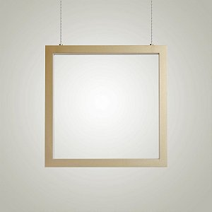 Pendente Tech Quad 335x335x20mm LED Integrado 30W Quadrado 518-301