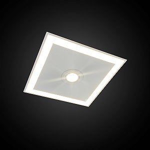 Luminária de Embutir Itamonte Tech Set 350 x 350 mm LED Integrado 30W + AR70 GU10 Perfil Slim 2048-301