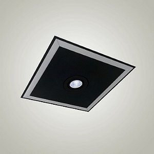 Luminária de Embutir Itamonte Tech Set 350 x 350 mm LED Integrado 30W + PAR20 E27 Perfil Slim 4000K 2051-401