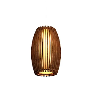 Pendente Accord Stecche A-1140 20x30cm em Madeira Design Contemporâneo