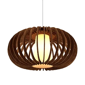 Pendente Accord Stecche A-1217 47,5x25cm em Madeira Design Contemporâneo