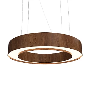 Pendente Accord Cilíndrico A-1285LED 60x13,5cm LED Integrado 35W 1230lm IRC 90