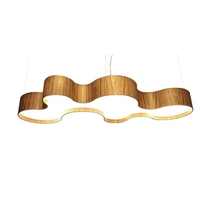 Pendente Accord Orgânico A-1337LED 150x64x20cm LED Integrado 63W 2255lm IRC 90
