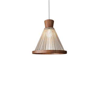 Pendente Accord Corda A-1530 34x34cm Design Contemporâneo Decorativo