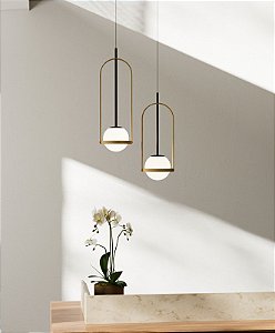 Pendente Accord Arcus A-1544 19x51cm Design Contemporâneo Decorativo