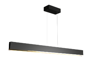 Pendente Accord Slim Latão A-1573LED 11x183cm LED Integrado 42W 2467lm IRC 90