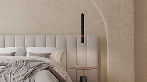 Pendente Accord Focco A-1579 60x5,7cm Design Contemporâneo Decorativo