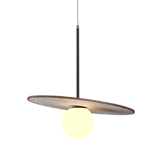 Pendente Accord Petra Orbit A-1599 15,4x50cm Design Contemporâneo Decorativo