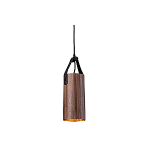 Pendente Accord Cilíndrico Alça A-1602 43x13cm Design Contemporâneo Decorativo