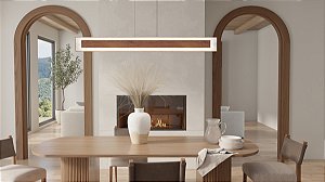 Pendente Accord Linear Petra A-1613 15x150cm LED Integrado 53W 3073lm IRC 90