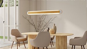 Pendente Accord Linear Petra A-1618 15x120cm LED Integrado 41W 2372lm IRC 90