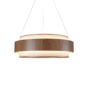 Pendente Cilíndrico Accord Petra A-1623 20x100cm LED 72W 2575lm IRC 90