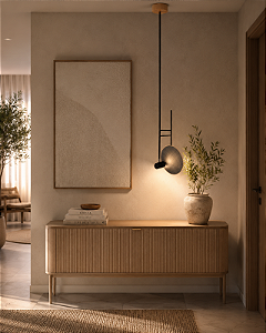 Pendente Accord Dot Petra A-1640 30x30x151cm Design Contemporâneo
