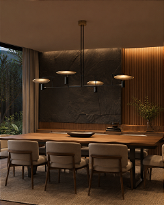 Pendente Accord Dot Petra A-1642 170x90x108cm Design Contemporâneo