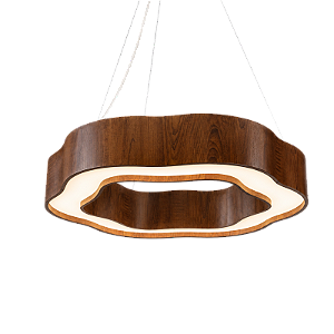 Pendente Orgânico Accord A-1652LED 100x13cm LED Integrado Design Contemporâneo