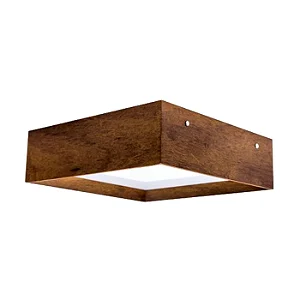 Plafon LED Accord Iluminação Meio Squadro A-495LED 30x30x12cm 13W 451lm IRC90
