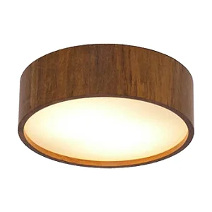 Plafon LED Accord Iluminação Cilíndrico A-528LED 50x12,5cm 23W 820lm IRC90