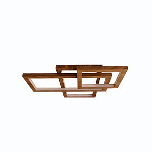 Plafon LED Accord Iluminação Frame A-5082 89x89x9,5cm 74W 4314lm IRC90