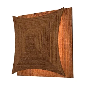 Arandela Accord Diamante A-4063 16x5x16cm Design Geométrico