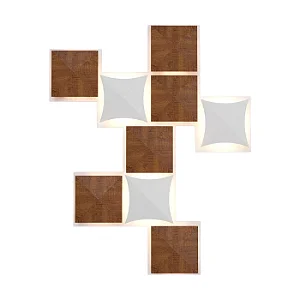 Painel Arandela Accord Diamante A-4075 62x9,5x77cm Design Geométrico