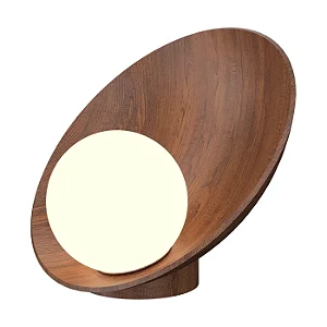 Abajur Accord Oyster A-7102 35,5x24x28,5cm Design Moderno