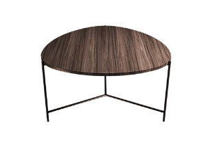 Mesa de Centro Accord Clean F1037 80x43cm Design Minimalista