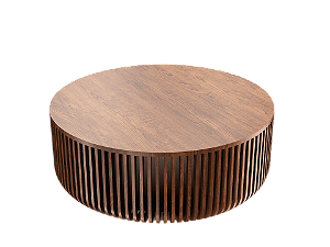 Mesa de Centro Accord Ripada F1041 80x30cm Design Sofisticado