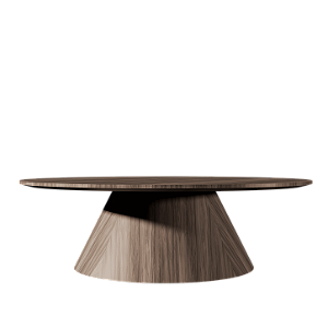 Mesa de Centro Accord Cônica F1054 Tampo Reto 80x38cm