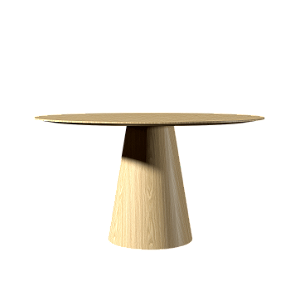 Mesa de Jantar Accord Cônica F1058 Tampo Reto 180x77cm