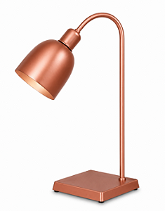 Luminária de Mesa Rose Gold com Cúpula Rose Gold 37x25cm 5L Trevisan
