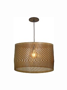 Pendente Balaio 45 Classic Lar em Madeira 27,5cm E27 – Ref. 1054
